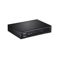 TRENDnet TEG-S51SFP Gigabit Ethernet (10/100/1000) Schwarz Netzwerk Switch