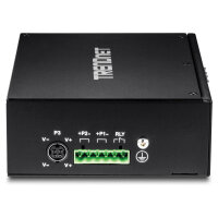TRENDnet TI-PG102 10Port DIN-Rail Switch Industrial Gigabit PoE+