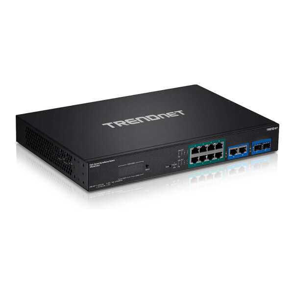 TRENDnet TPE-3012LS 12-Port Gigabit PoE+ Smart Surveillance Switch