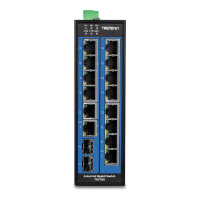 TRENDnet TI-G162 16-Port DIN-Rail Switch Industrial Gigabit