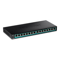 TRENDnet TPE-TG161H 16 Port PoE Switch Gigabit PoE+...