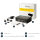 STARTECH.COM 4 Port Dual DisplayPort KVM Switch - DisplayPort 1.2 KVM - 4K 60Hz - DisplayPort Switch - USB KVM Switch