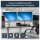 STARTECH.COM DisplayPort KVM Switch - 2 Port - Dual-Display - 4k 60hz - USB Hub - Audio and Microphone