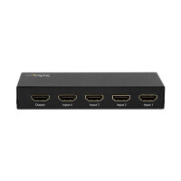 STARTECH.COM 4 Port HDMI Automatic Switch - 4K HDMI Switch Box - Ultra HD 4k 60Hz
