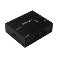 STARTECH.COM Multi-Input HDBaseT Extender mit eingebautem Switch - DisplayPort, VGA und HDMI over CAT5/ CAT6 - bis zu 4K - 70m