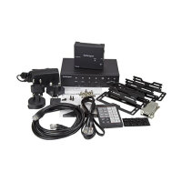 STARTECH.COM Multi-Input HDBaseT Extender mit eingebautem Switch - DisplayPort, VGA und HDMI over CAT5/ CAT6 - bis zu 4K - 70m