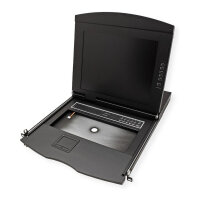 VALUE 19-Zoll-KVM-Switch, 8-Port, 43 cm (17") TFT (4:3), VGA, USB, CH-Layout
