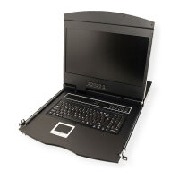 VALUE 19-Zoll-KVM-Switch, 8-Port, 48 cm (19") TFT...