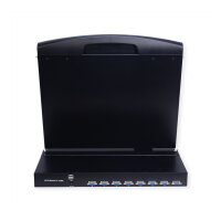 VALUE 19-Zoll-KVM-Switch, 8-Port, 48 cm (19") TFT...