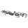 STARTECH.COM 2-Port Dual Monitor HDMI KVM Switch 4K 60Hz KVM mit 1,5m Integrierten Kabeln USB-A/HDMI/Audio HDMI KVM Switch