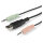 STARTECH.COM 2 Port HDMI KVM Switch with 4 Foot Built-In Cables - OS Independent - Support for 3.5mm Audio - USB 4K 60Hz