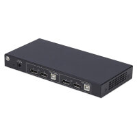 StarTech.com 2-Port Dual-Monitor DP KVM Switch w/Video Matrix, 4K 60Hz