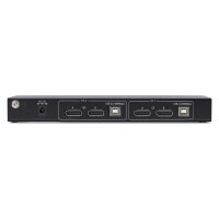 StarTech.com 2-Port Dual-Monitor DP KVM Switch w/Video Matrix, 4K 60Hz
