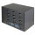 STARTECH.COM 2 Port Quad Monitor DisplayPort KVM Switch - 4K 60Hz UHD HDR - DP 1.2 KVM Umschalter - Audio - Hotkey - TAA