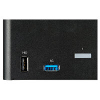 StarTech.com 2 Port DisplayPort KVM Switch - 4K 60 Hz UHD HDR - DP 1.2 KVM Umschalter mit USB 3.0 Hub mit 2 Anschlüssen (5 Gbit/s)