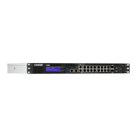 QNAP Smart Edge QGD-1602 - Switch - Smart - 2 x 10 Gigabit SFP+ + 8 x 2.5GBase-T + 8 x 10/100/1000 - an Rack montierbar