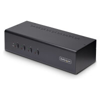 STARTECH.COM 4-Port KVM Switch Dual Monitor DisplayPort...