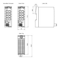 Siemens SCALANCE XB208 - Switch - managed - 8 x 10/100