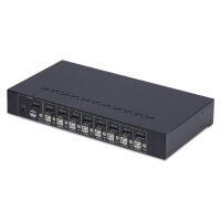 STARTECH.COM 8 Port DisplayPort KVM Switch 1HE Rackmount...