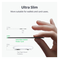 SwitchBot Geldbörsen-Tracker-Karte NFC-kompatibel