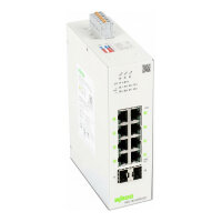WAGO 852-1813/000-001 Lean-Managed-Switch 8 Port...