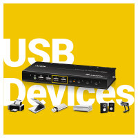 ATEN CS784H 4-Port USB HDMI KVM Switch