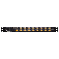 ATEN CL5716MW 43cm wide LCD KVM Switch, USB-PS/2,VGA, 16 Port, DE-Layout