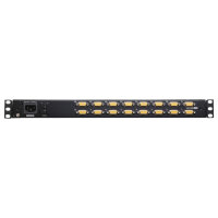 ATEN CL3116NX KVM-Switch, 18,5Zoll TFT, VGA, PS/2-USB, 16 Port, CH-Layout