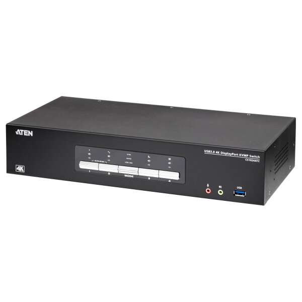 ATEN CS1924ATC 4-Port USB 3.0 4K DisplayPort KVM Switch fr ATC