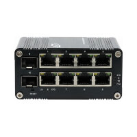 EXSYS EX-62035M-SFP 10-Port Industrial Gigabit Mini...