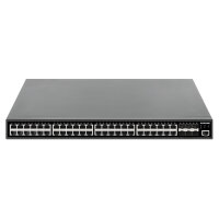 Intellinet 54-Port L2+ Fully Managed PoE+ Switch mit 48 Gigabit Ethernet-Ports und 6 SFP+ Uplinks