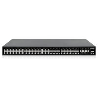 Intellinet 54-Port L2+ Fully Managed PoE+ Switch mit 48 Gigabit Ethernet-Ports und 6 SFP+ Uplinks