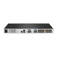 Avocent AutoView AV3216 - KVM-Switch - 16 x KVM port(s) - 2 lokale Benutzer - 1 IP-Benutzer - an Rack montierbar