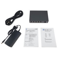 LevelOne PoE+Switch 4x2.5GE PoE/1x2.5GE/+65W unmanag.Plastik