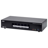 ATEN KVM Switch 4P USB3.0 4K DP Triple View KVMP S