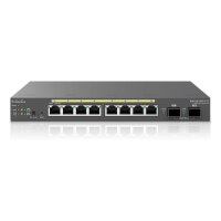 Engenius Switch 8-port GbE PoE.af/at(+) 130W, 2xSFP