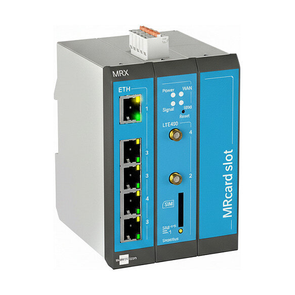 INSYS icom MRX3 LTE450 1.0 - Router - WWAN - 4G, VPN, Ethernet