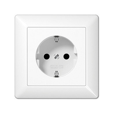 Jung AS1520WW SCHUKO Steckdose volle Platte
