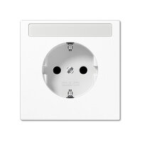 Jung LS1520NAWW SCHUKO Steckd.m.Schriftf.