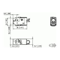 METZ CONNECT C6Amodul K 180 Buchse - Keystone