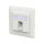 METZ CONNECT Anschlussdose E-DAT C6A LSA++ 1 Port UP verkehrswei