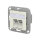 METZ CONNECT Anschlussdose E-DAT C6A LSA++ 2 Port UPk reinwei
