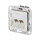METZ CONNECT Anschlussdose E-DATmodul TIA/EIA Cat.6A 8/8(8) Upk reinw
