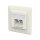 METZ CONNECT Anschlussdose E-DAT C6A LSA++ 2 Port UP reinwei