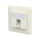 METZ CONNECT Anschlussdose E-DAT C6A LSA++ 1 Port UP reinwei