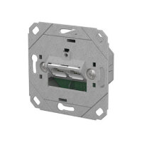 METZ CONNECT Anschlussdose E-DAT C6A IDC 2 Port UP0...