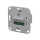 METZ CONNECT Anschlussdose E-DAT C6A IDC 1 Port UP0 metallisch