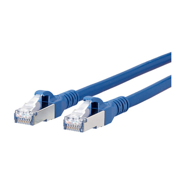 METZ CONNECT Patchkabel S/FTP Cat.6A blau 2,0m