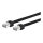 METZ CONNECT Patchkabel Cat.6 Ultraflex500 VoIP AWG 26 schwarz 1,0m