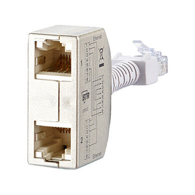 METZ CONNECT BTR Cable Sharing Adapter pnp3 Ethernet/Ethernet 2St.